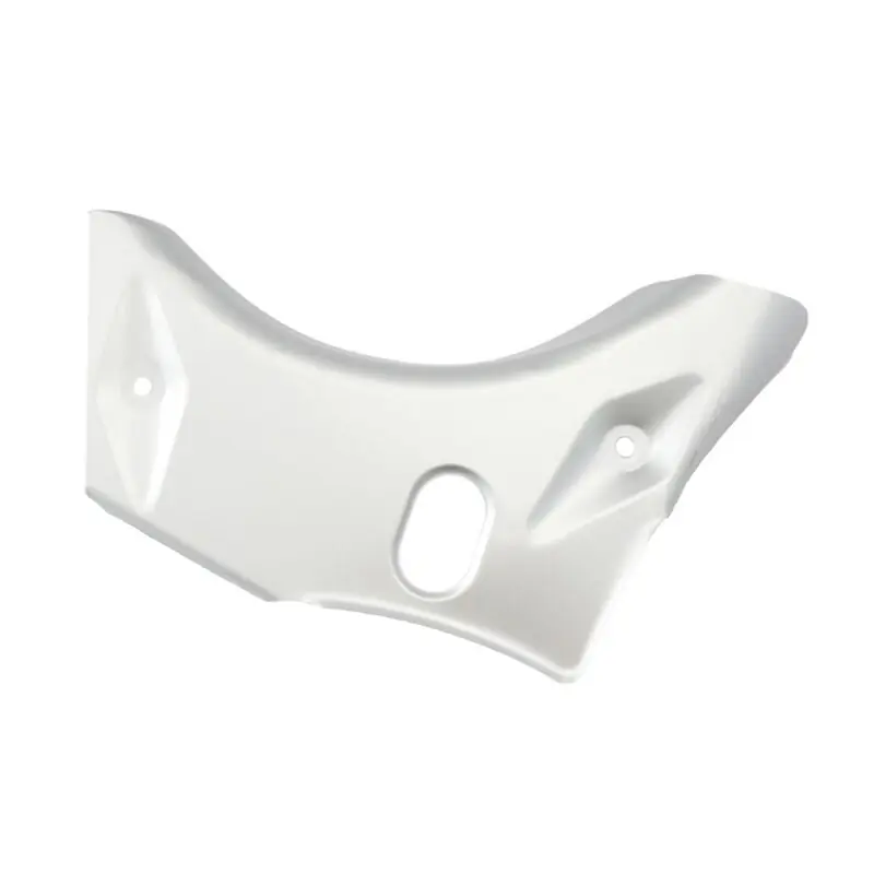 Schneller Versand Motor Abdeckung rechts silber Simson SR2, SR II E Verkleidung Zierblech