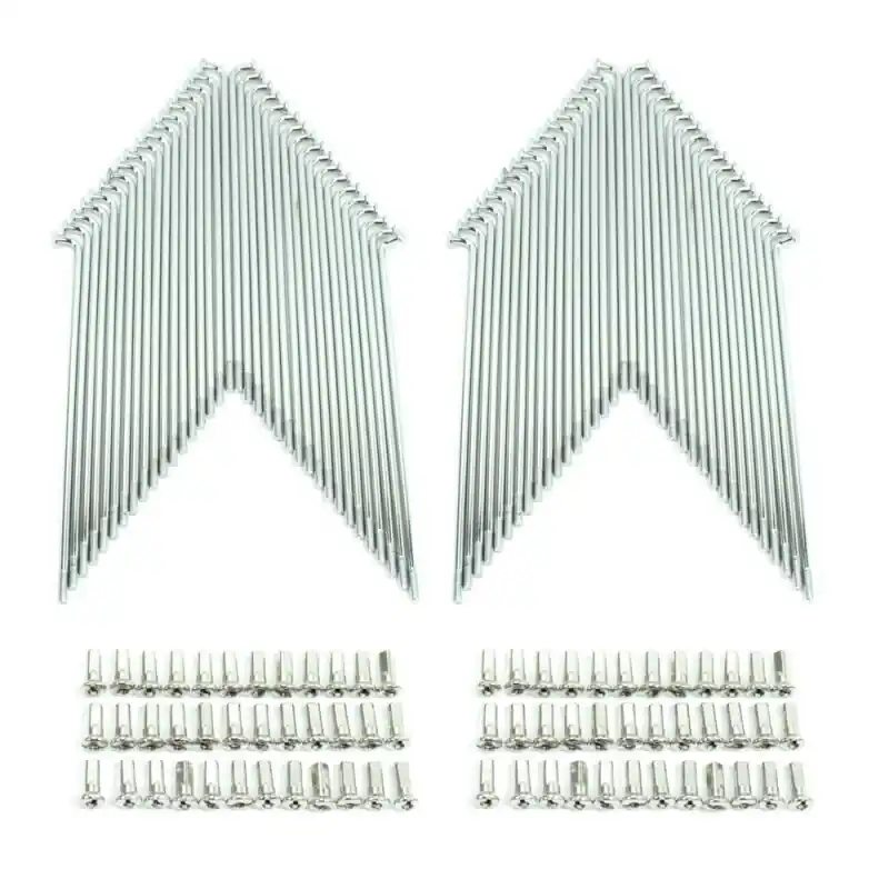 Expressversand 72 Speichen chrom Nippel 2 Räder für S51 S50 KR51 Schwalbe Duo SR4 16 Zoll Rad Felge