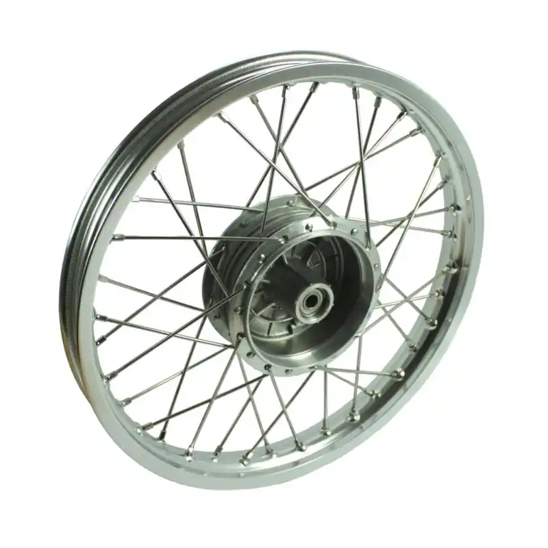 Premium Speichenrad, Alufelge poliert 1,50x16, Speichen Edelstahl für Simson S51 S50 S70 S53 Sperber Schwalbe Spatz Star Sperber Habicht Duo Meistverkauft