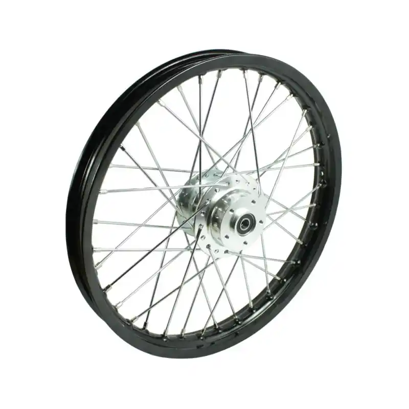 Top-Seller Felge Scheibenbremse schwarz Speichen verchromt für Simson S51 S50 S53 S70 S83