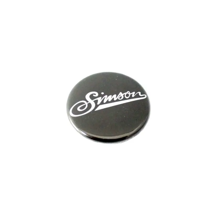 25mm PIN Blechbutton Fanartikel 1. Schriftzug Simson SR1 SR2 KR50 S51 S50 S53 KR51 Schwalbe Spatz Duo Star Sperber Habicht Direkt Vom Hersteller