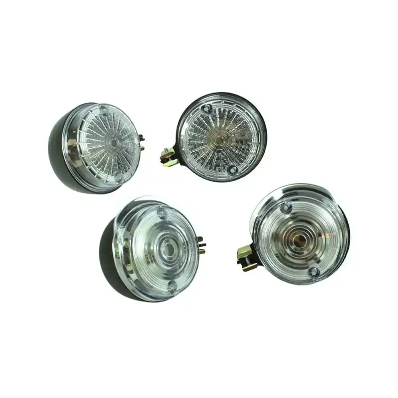 Online Kaufen Set Klarglas Blinker rund für Simson S51 S50 SR50 MZ ETZ TS 150 125 250 E-Zeichen