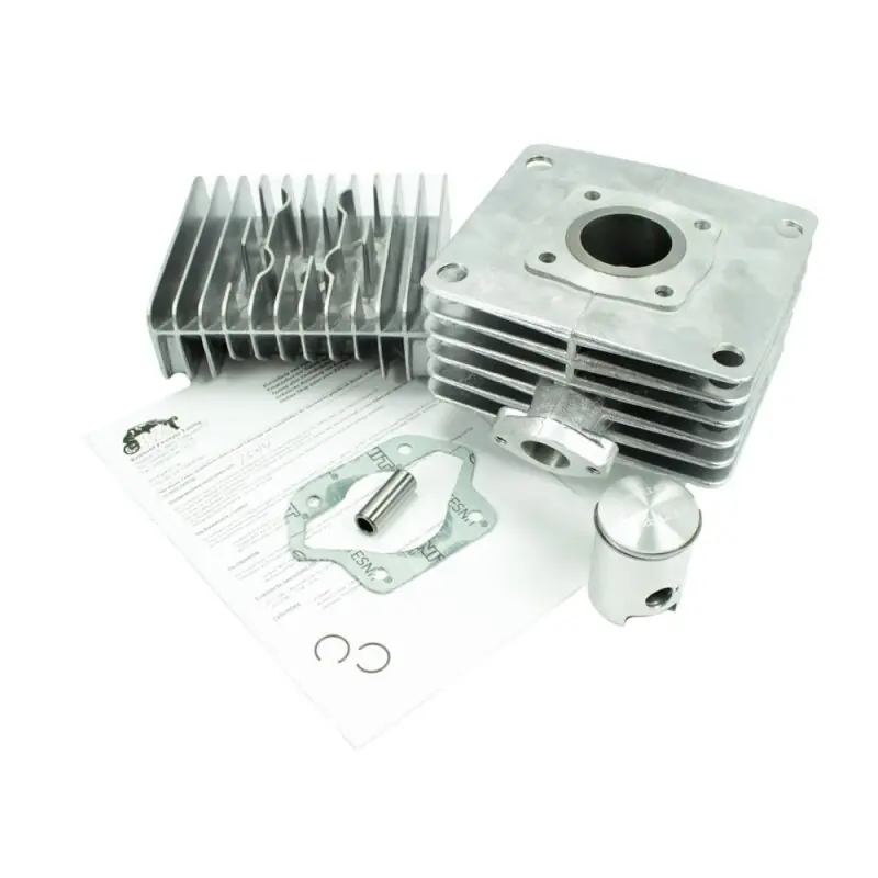 RS604 SP Tuning Zylinder 4 Kanal mit Barikit 1-Ring Kolben für Simson S51 KR51/2 Schwalbe SR50 S53 Kit Motor 60 ccm Neu