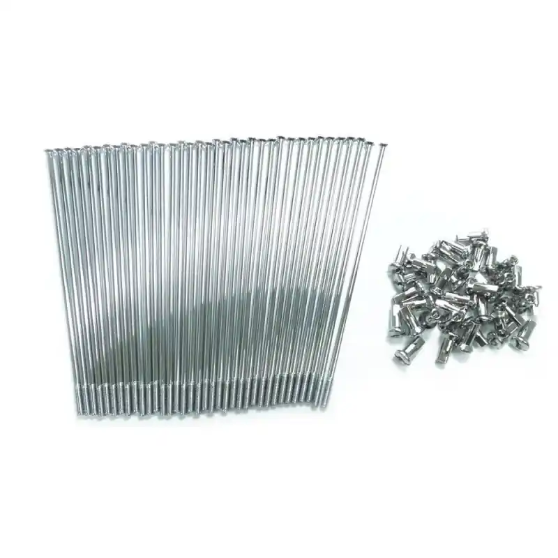 Günstig 36 Speichen 160mm M4 Satzinkl. Nippel RT125/2 RT125/3 Vollnabe Edelstahl Vorderrad / Hintrerrad