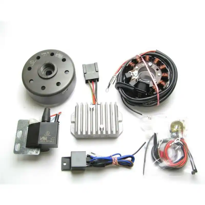 Lichtmaschine, kontaktlose Vape Zündung IWL Roller SR56 SR59 Berlin Pitty, Wiesel, Troll 12Volt 100W Geprüft