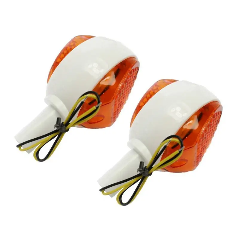 Paar Blinker LED 6V weiß orange mit E-Zeichen für Simson KR51 Schwalbe Star Sperber Habicht ES 150 125 175 Ochsenauge Kracherpreis