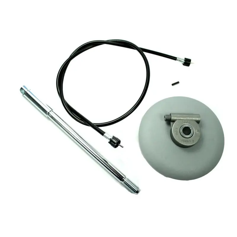 Schnäppchen Antrieb für Tacho an der Nabe, Nabentachoantrieb für Simson SR50, SR80 Roller 12 Zoll Rad Nabentacho mit Achse und Tachowelle