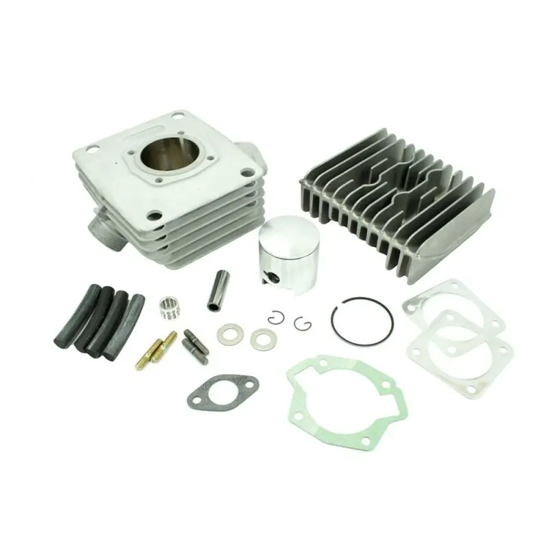 Expressversand Reso Simson 90ccm Alu Tuningzylinder S51 SR50 KR51/2 S53 Schwalbe Motor - Zylinder + Kolben & Dichtung mit Kopf