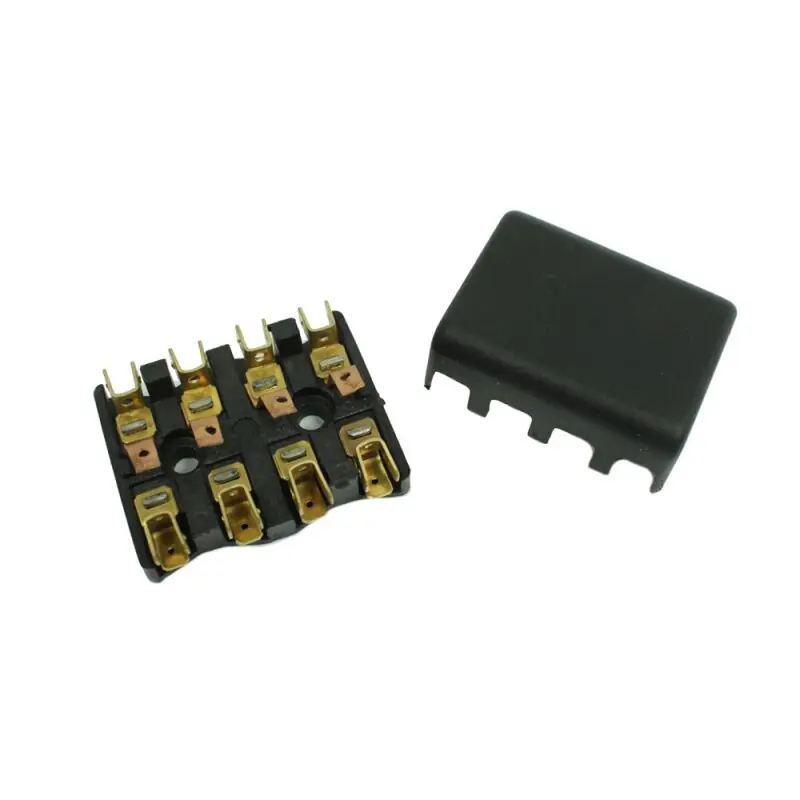 Sicherungsblock Sicherungshalter Sicherungsdose 4 vierfach Kabel Elektrik pas f MZ ETZ TS ES 125 150 250 251 301 Sale