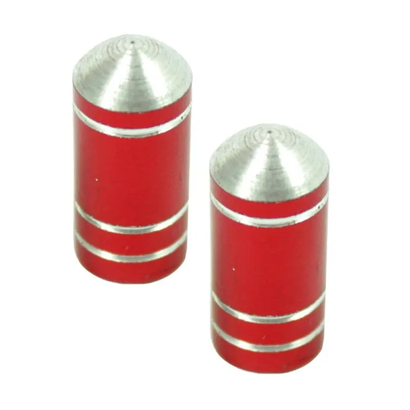 Paar Ventilkappen rot Tuning für Simson S51 S50 S70 S53 KR51 Schwalbe Star Sperber Habicht MZ ETZ TS ES 125 150 250 Ventil auch Auto Traktor LKW Super-Preis