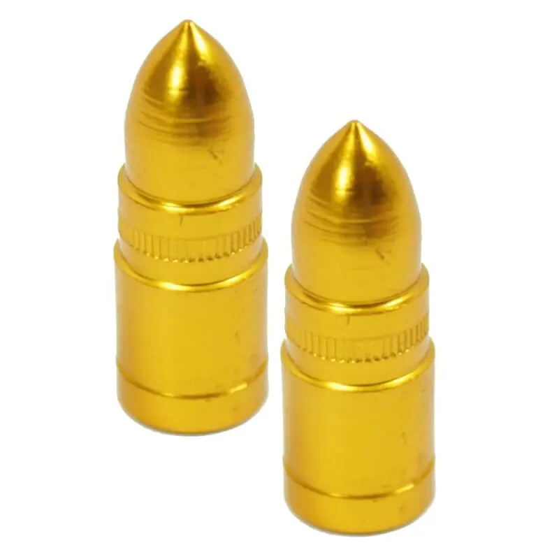 Markenprodukt Paar Ventilkappen gold Projektil Tuning für Simson S51 S50 S70 S53 KR51 Schwalbe Star Sperber Habicht MZ ETZ TS ES 125 150 250 Ventil auch Auto Traktor LKW