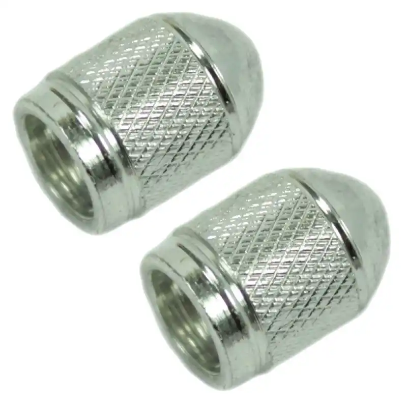 Kostenfreie Lieferung Paar Ventilkappen silber Tuning für Simson S51 S50 S70 S53 KR51 Schwalbe Star Sperber Habicht MZ ETZ TS ES 125 150 250 Ventil auch Auto Traktor LKW