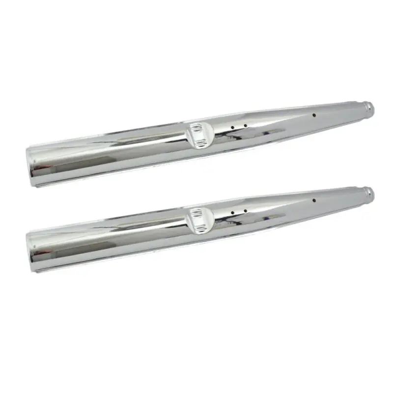 Paar Jawa Auspuffe 350 TS Sport flach Rabatt