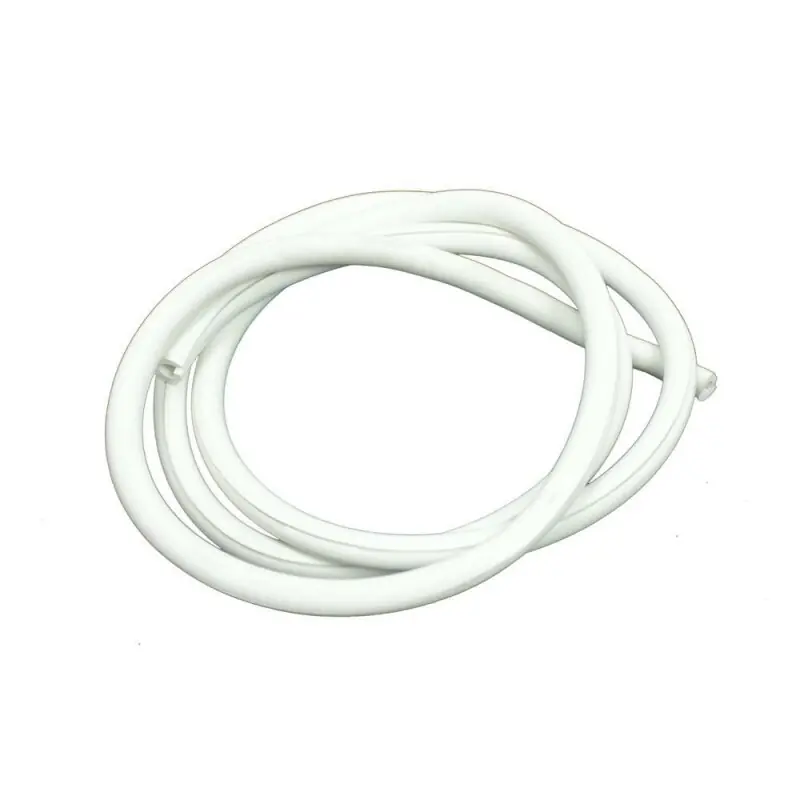 1,1m Keder Gummi weiß pass f Simson Beinblech Knieblech KR51 Schwalbe geschlitzt Ausverkauf