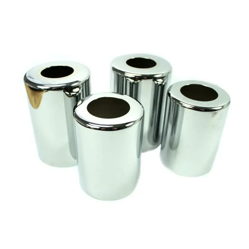 Nur Für Kurze Zeit 2 Paar Chromkappen Hülsen Federbeine hinten Stoßdämpfer MZ RT 125/1 125/2 125/3 BK350 Kappen