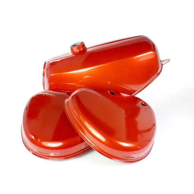 Direktkauf Premium Lackset Tank + Seitendeckel orange metallic Kupfer für Simson S51 S50 S70