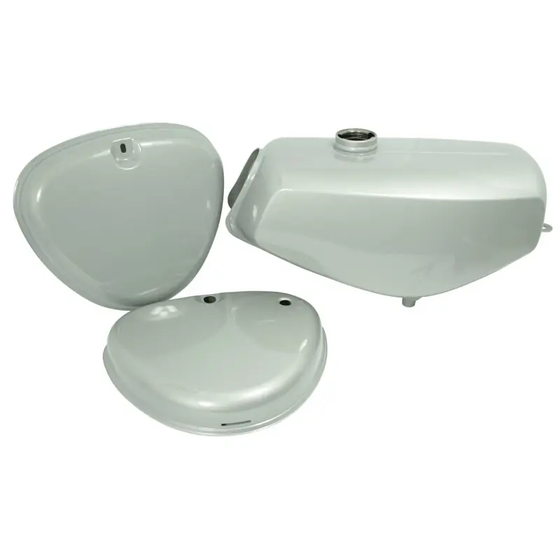 Lackset Tank + Seitendeckel silber für Simson S51 S50 S70 Kraftstoffbehälter Versand Am Gleichen Tag