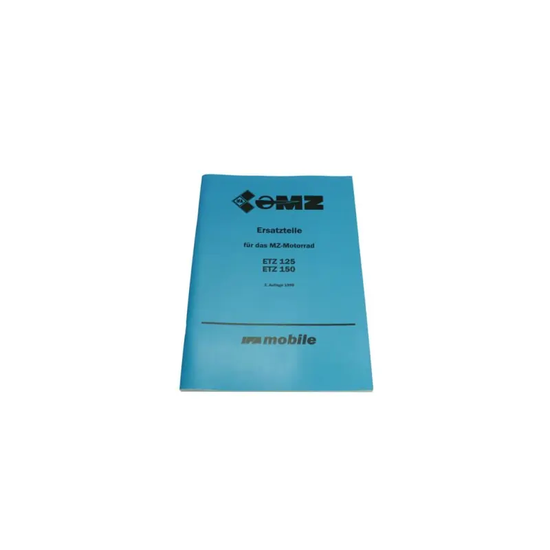 Buch MZ ETZ125 ETZ150 Ersatzteilkatalog Ersatzteilliste 1990 3. Auflage Neuheit