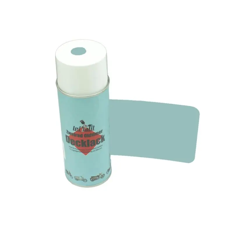 Saisonangebot Leifalit gletscherblau Sprühfarbe Farbspray Lack Simson MZ oder Trabant Wartburg Lada Spraydose
