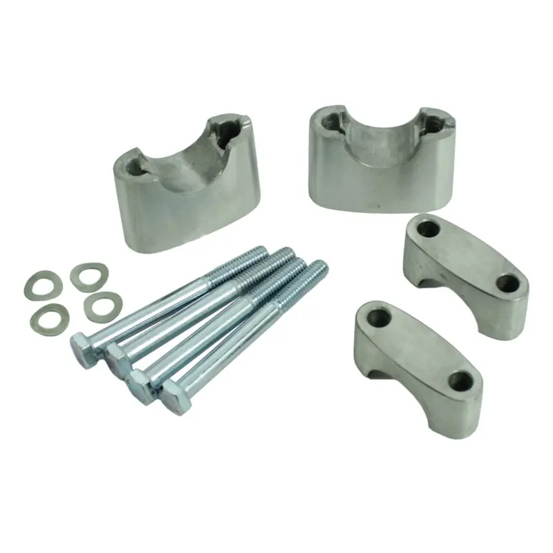 Bestseller Set Lenker Auflagen oben + unten + Schrauben für Simson S51 S50 S70 S53 für 22mm Klemmen