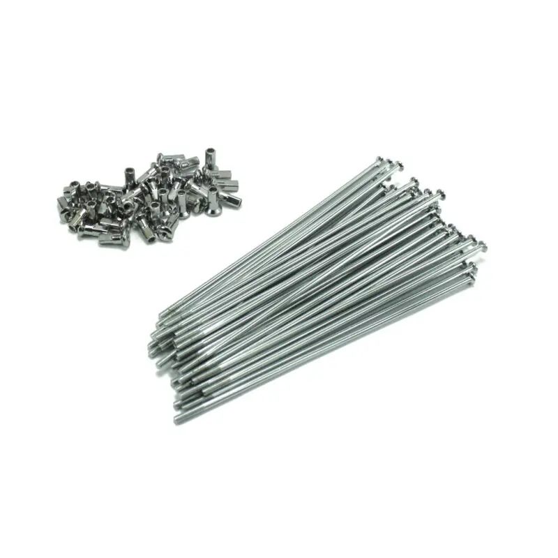 Must-Have 36 Speichen + Nippel Chrom 160mm für MZ RT125 Vorderrad Hinterrad
