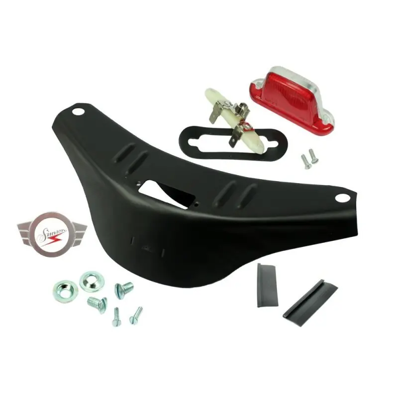 Neu Im Sortiment Lenkerschale + Emblem gold oder silber + Parkleuchte Parklicht Standlicht Simson KR51/2 Schwalbe