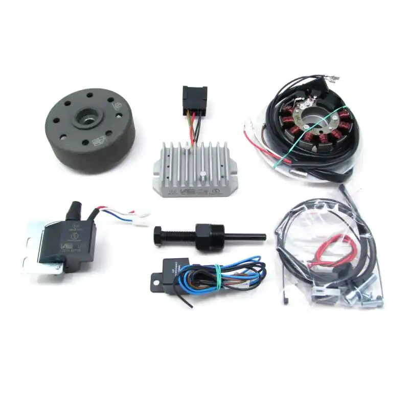 Nur Heute 12V Lichtmaschine LiMa voll elektronische Zündung Zündanlage 12V 100W für Zündapp 175S, DB 201S/205/250 nach 1953