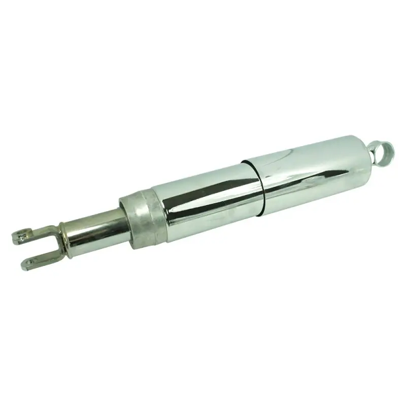 Federbein Stoßdämpfer vorn mit Gabel verchromt pas. f. MZ ES250 ES175 ES300, Neu, Made in Germany Gratis Versand