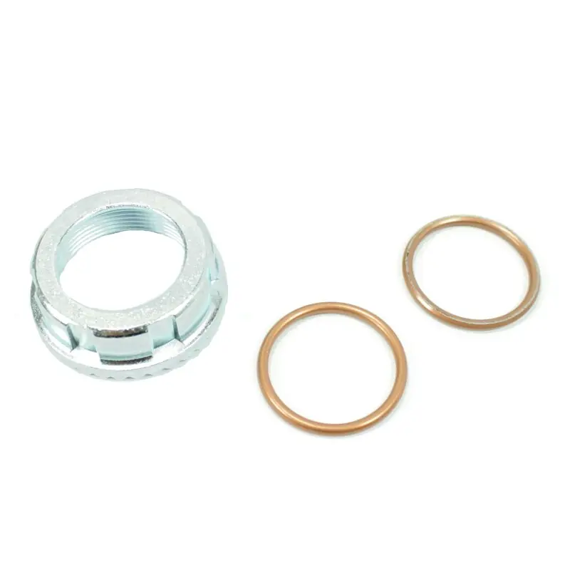 Top-Seller Krümmermutter + 2 Dichtungen Auspuff Befestigung für Simson S51 S50 S70 S53 KR51 Schawlbe Star Sperber Habicht Duo 28mm