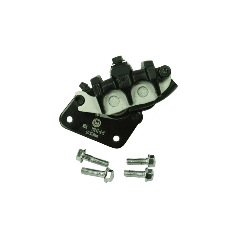 2-Kolben Bremssattel für 220mm Scheibenbremse Simson S53, S83, MS50, TS050, SC050, SR50X, SR80X, SRA50 auch S51 S50 S70 SR50 SR80 Bremszange Begrenztes Angebot