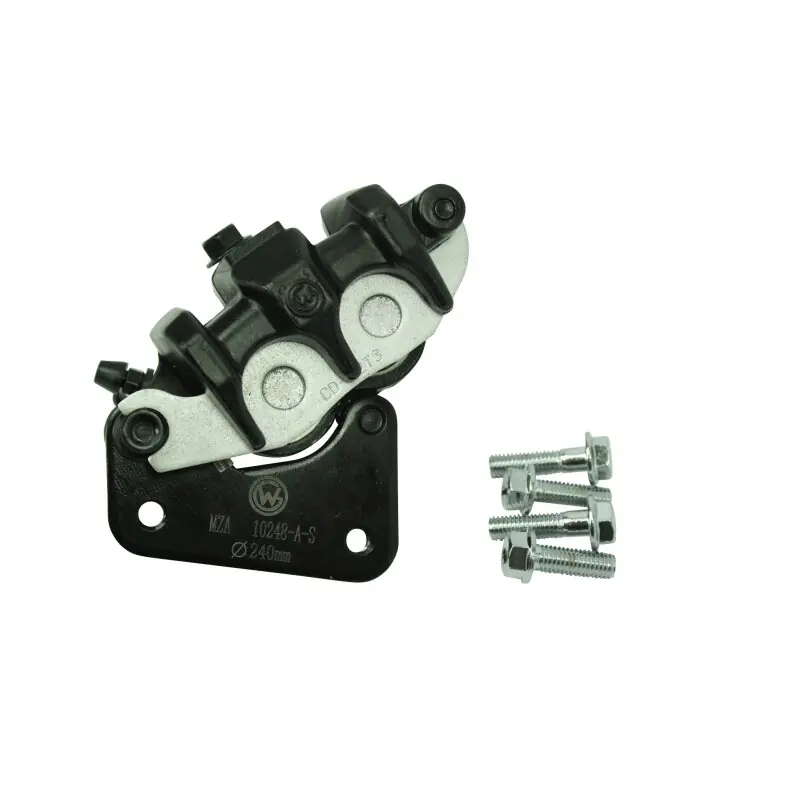Geprüft 2-Kolben Bremssattel für 240mm Scheibenbremse Simson S53, S83, MS50, TS050, SC050, SR50X, SR80X, SRA50 auch S51 S50 S70 SR50 SR80 Bremszange