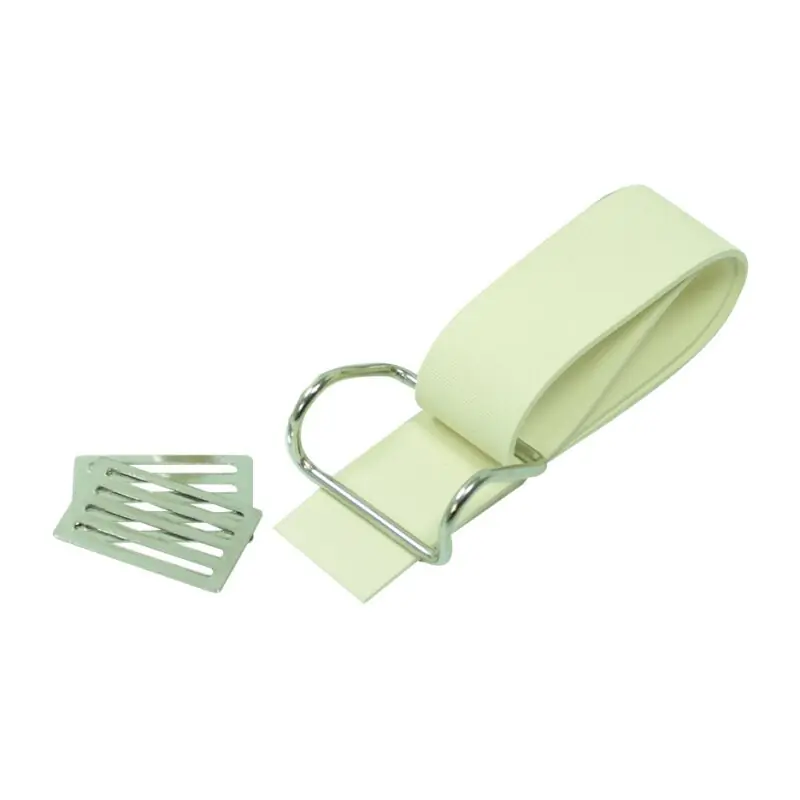 Neu Beiges Gepäckträger Spannband mit Struktur für Simson S51 S50 S70 S53 S83 KR51 Schwalbe Star Sperber Habicht, elfenbeinfarben