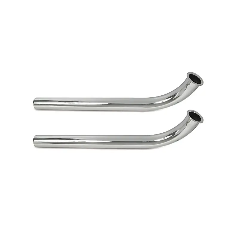 Gratis Versand Krümmer für Auspuff IFA MZ BK350 chrom, lange Version