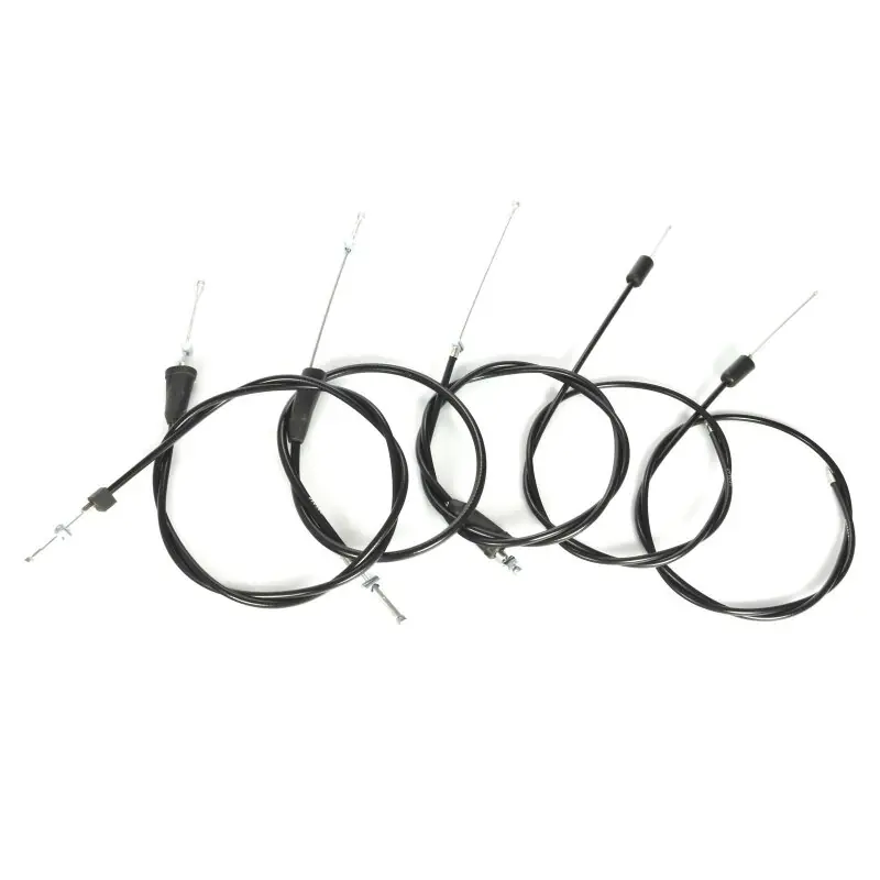 Aktuell Bowdenzug Satz für MZ TS125 TS150 Hochlenker Gas Kupplung Choke Bremse schwarz