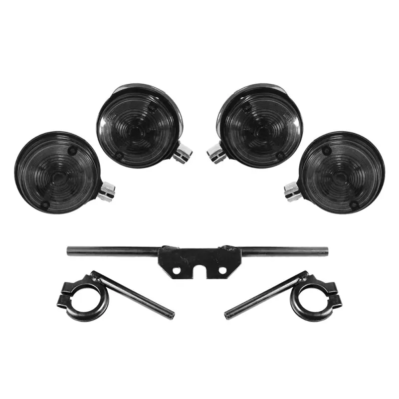 Set Blinker schwarz, grau, "rauch" vorn + hinten für Simson S51 S50 S53 SR50 MZ ETZ TS 150 125 250E-Zeichen Jetzt Bestellen