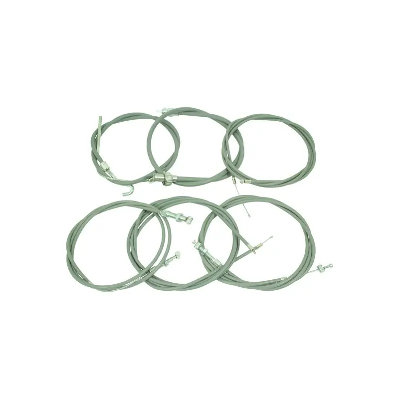 Bowdenzüge + Tachowelle 895mm für IWL Berlin SR59 grau Bowdenzug Satz Preisreduziert