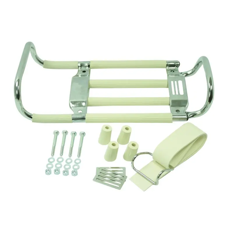 Preis Gesenkt Gepäckträger + Haltband für Simson KR51 Schwalbe KR50 beige elfenbein