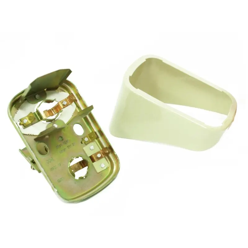 Rücklicht eckig, elfenbeinfarben für Simson KR51/1 Schwalbe, Star, Sperber Habicht Duo Anhänger Sockel Ba15s Bestseller