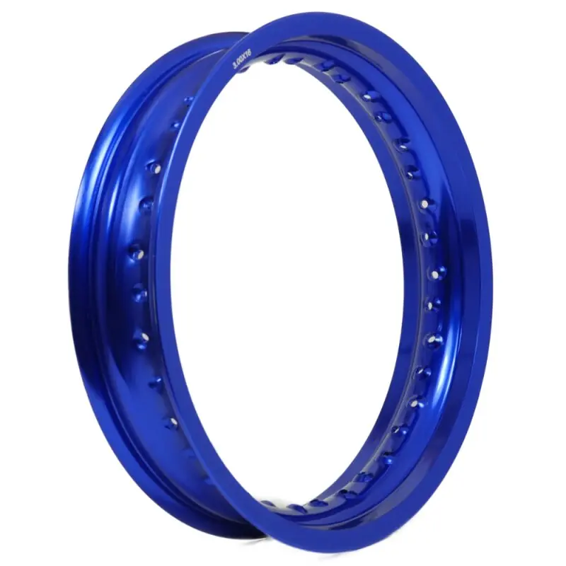Felge breit 3,00x16 blau für Simson S51 S70 S53 KR51 Schwalbe S50 Star Sperber Habicht Spatz Duo MT ETZ 125 150 251 301 Alufelge Geprüft