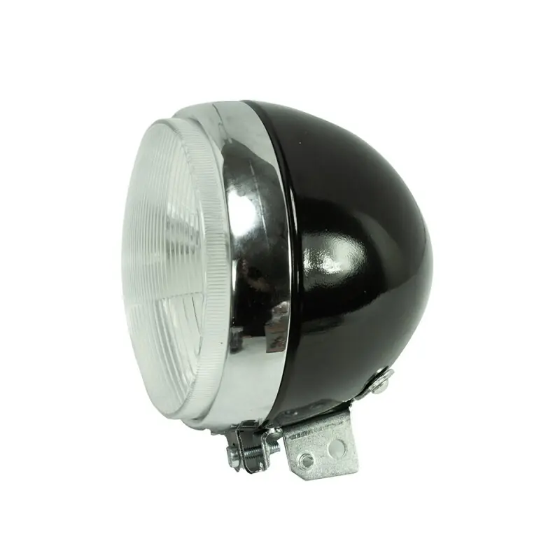 Scheinwerfer Kugellampe komplett, Gehäuse Fassung Chromring für Simson S50, auch S51 S70 E Enduro Bestseller