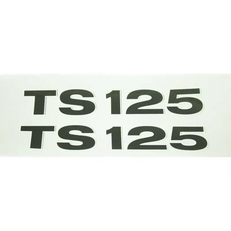 Klebefolie Aufkleber Seitendeckel Batteriefach Deckel Luftfilter MZ TS125 Sonderangebot