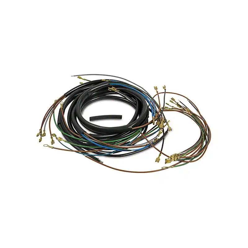 Kabelbaum Kabelsatz MZ ES125, ES150 schwarze Hülle + Schaltplan Sofort Bestellen