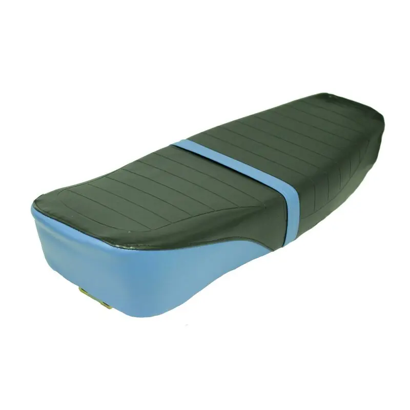 Billig Sitzbank schwarz blau für Simson S51 S50 S70 C Sitz Doppelsitz