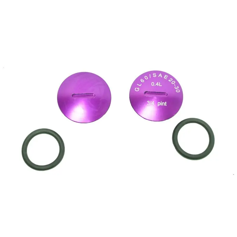 Deckel Verschlussschrauben lila eloxiert Motor, Getriebe für Simson S51 S70 SR50 KR51/2 Schwalbe SR80 S53 S83 Kappen Kupplungsdeckel Neu Im Sortiment