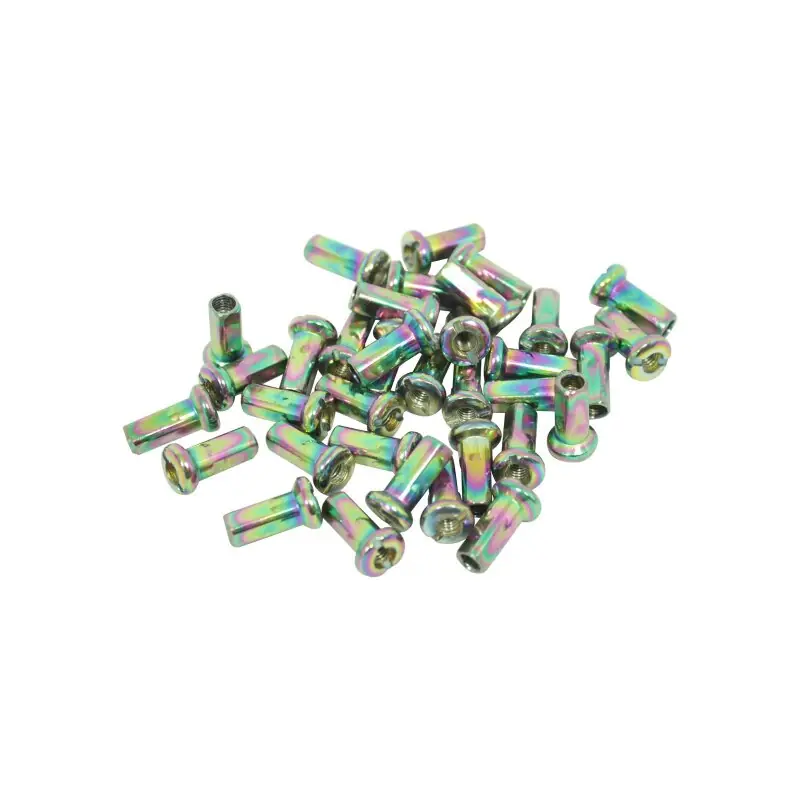 36 Speichen-Nippel M3,5 Rainbow für Simson S51 S50 S53 S70 KR51 Schwalbe Spatz Star Habicht Sperber Duo Online Kaufen