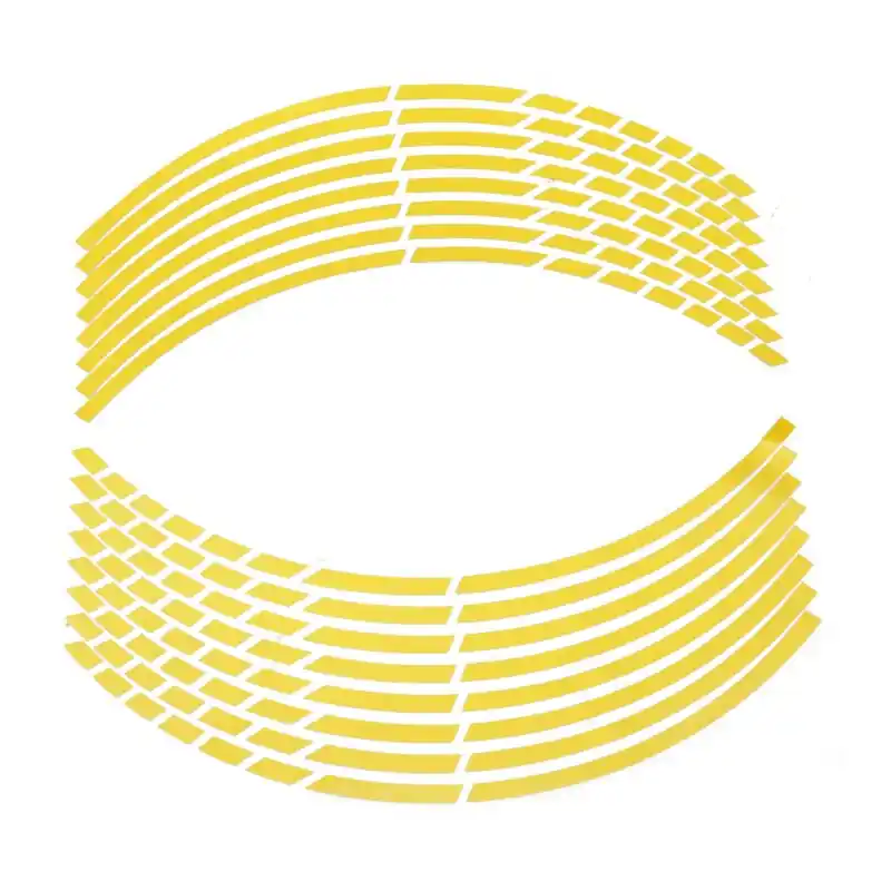 Felgensticker rim sticker gelb für Felgenring 16 Zoll für Simson S51 S50 S70 S53 KR51 Schwalbe Duo Spatz Star Sperber Habicht Meistverkauft