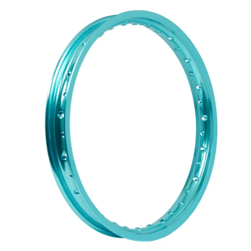 Ausverkauf Felge 1,85x16 türkis hellblau für Simson S51 KR51 Schwalbe S50 S53 Spatz Star Sperber Spatz Habicht Duo, 36 Loch