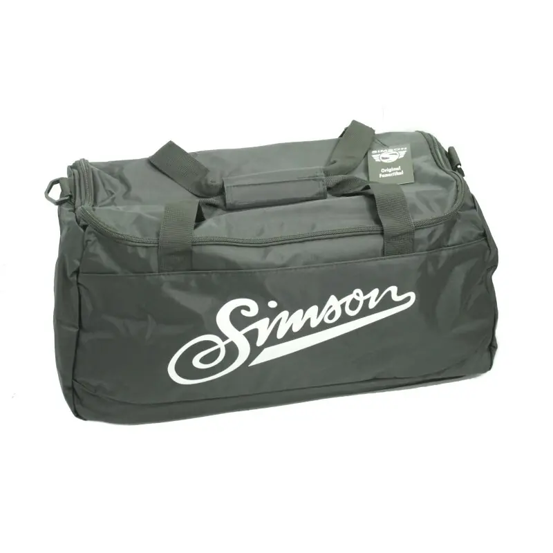 Top-Seller Simson Sporttasche Bag schwarz Sportbeutel 50x25x20 cm Volumen 25l