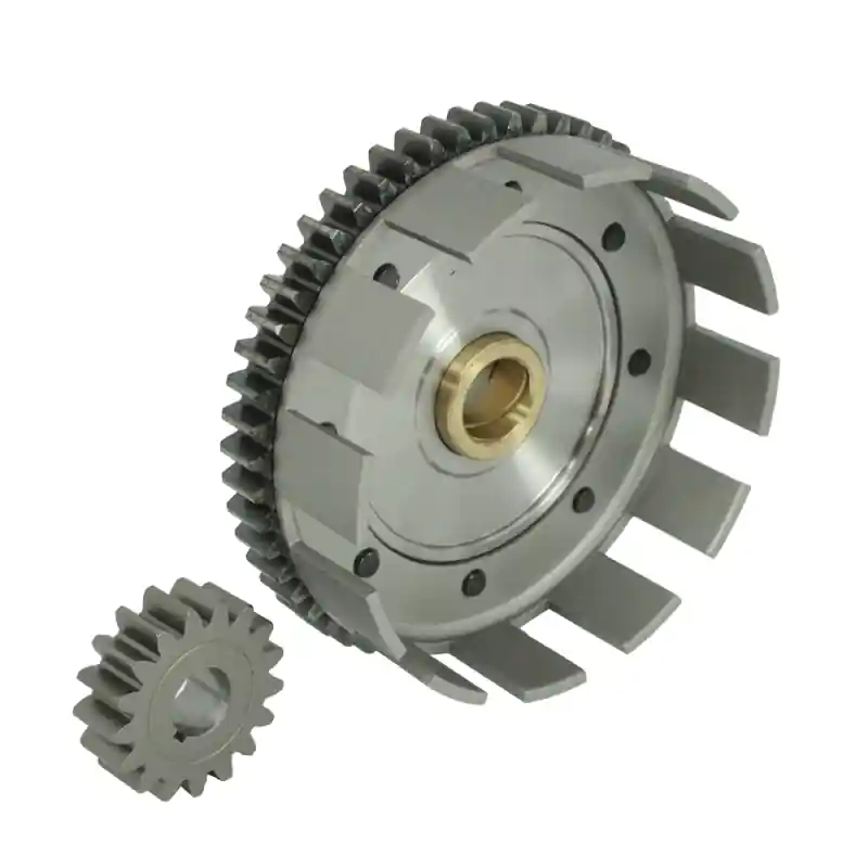 Kupplungskorb + Primärritzel gerade verzahnt leicht Tuning 17/54 für Simson S51 S70 KR51 Schwalbe SR50 SR80 S53 Zahnrad Top-Seller