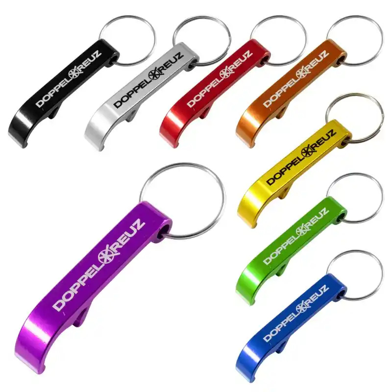 Neu Flaschenöffner "Doppelkreuz" mit gelasertem Logo